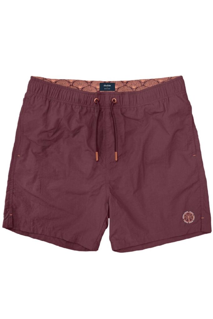 DOUBLE OUTFITTERS Swimwear Shorts Aubergine