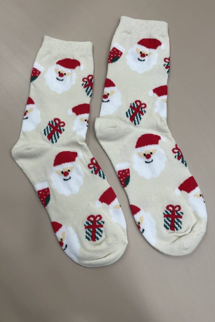 Santa Present socks